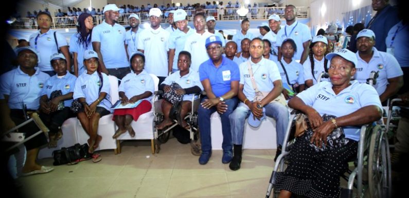 Empowerment: Gov. Okowa Inducts 745 Youths For STEP/YAGEP  **Seeks Public/Private Partnership