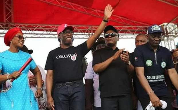 PDP Campaign: Okowa Preaches Unity, Assures Of Poll Victory … Campaigns In Asaba, Issele-Uku, Akwukwu-Igbo