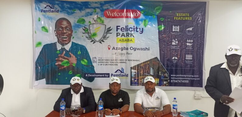 Felicity Park – Asaba Unveils Real Estate Investment In AZAGBA OGWASHI