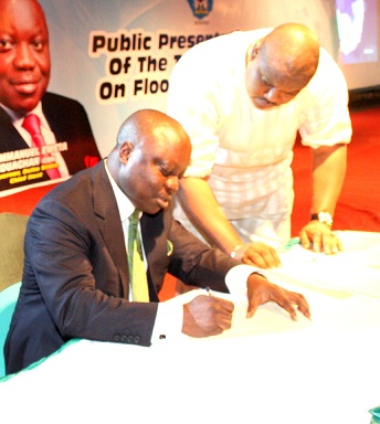 Uduaghan Signs SEMA Bill Into Law ***As Tech C’ttee Wants  N10Bn For Flood Challenges