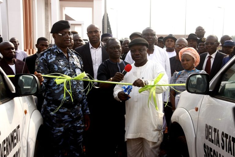 Uduaghan Gives Police 30 Patrol Vans ***As New Security Initiative Begins In Delta
