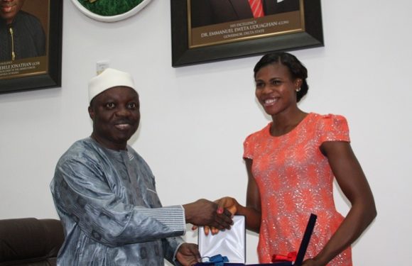 SPORTS: Okagbare Gets $360,000 Grant From Delta Govt *Earns Delta Youth Ambassador, As Uduaghan Urges Politicians To Depoliticize Her