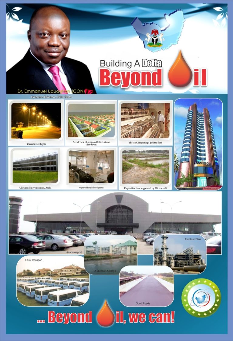 Award Winning Governor Uduaghan Raps On “Delta Beyond Oil” Initiative