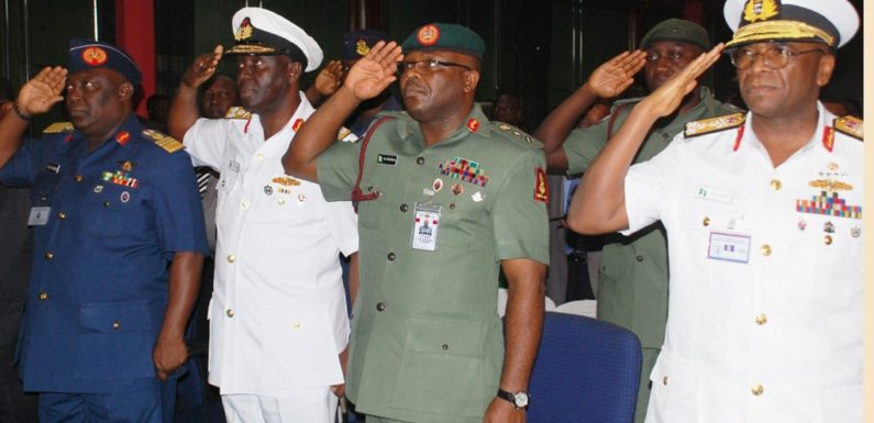 National Security: Jonathan Replaces Service Chiefs *Badeh Is CDS (Defence), Minimah Is COAS (Army), Jibrin Is CNS (Navy), Amosu Is CAS (Airforce)
