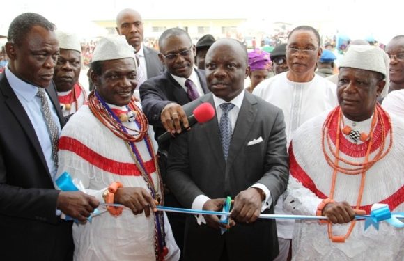 Uduaghan takes cleanliness campaign to schools * Inaugurates Ultra Modern Sch Buildings in Warri