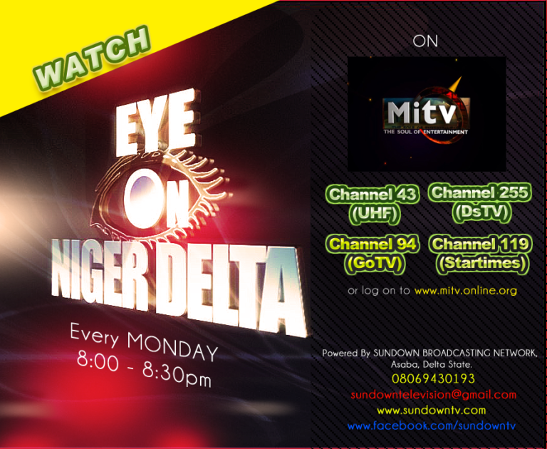 Sundown Unveils “Eye On Niger Delta”