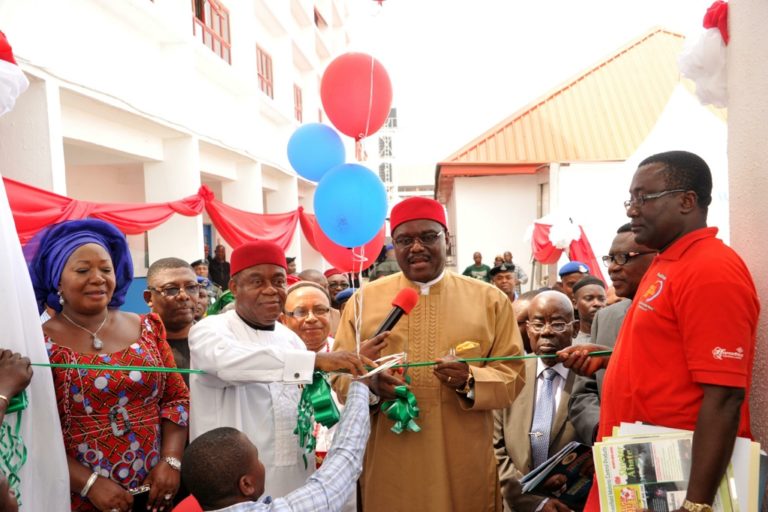 Health: Gov Orji Commissions Ultra-Modern Eye Centre In Abia