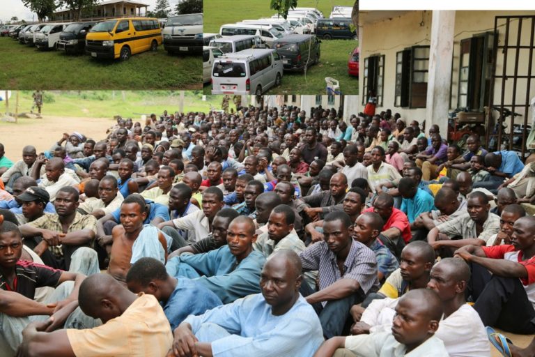 Breaking News: 486 Suspected "Boko Haram" Terrorists Arrested In Abia
