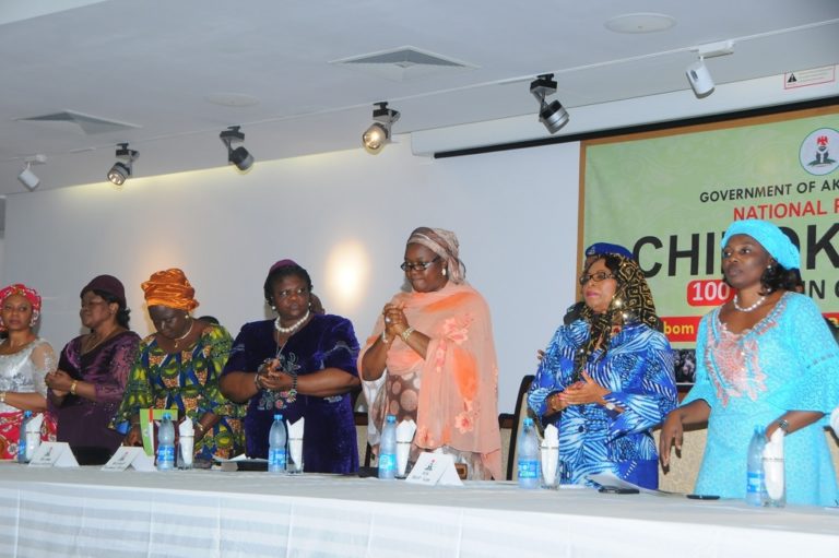 CHIBOK GIRLS: Mrs. Akpabio Marks 100 Days Abduction With Prayers *Seeks Support For Jonathan