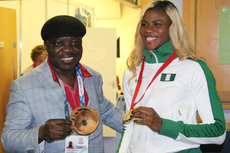 Okagbare Justifies Uduaghan's Support: Seals Sprint Double, Wins 200m