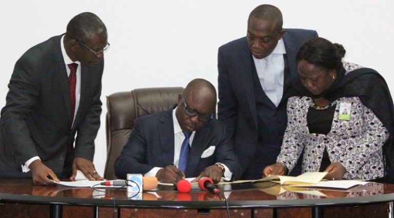 Delta Grants Judiciary Financial Autonomy  *As Uduaghan Signs Two Bills Into Law