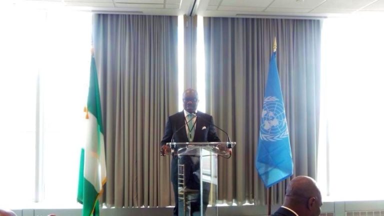 "Crude Oil Theft, Threat To International Peace" -Says Uduaghan @ UN Assembly