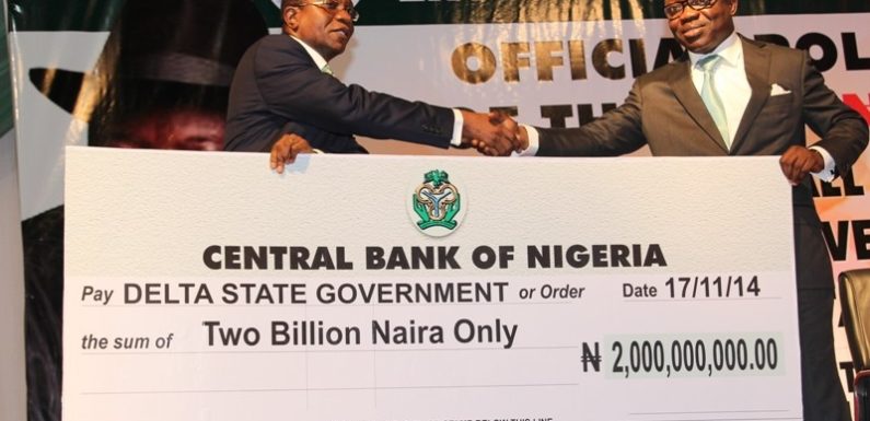 Uduaghan Scores Jonathan High On Nigeria's Growth *As CBN Issues N2Bn MSMED Fund To Delta