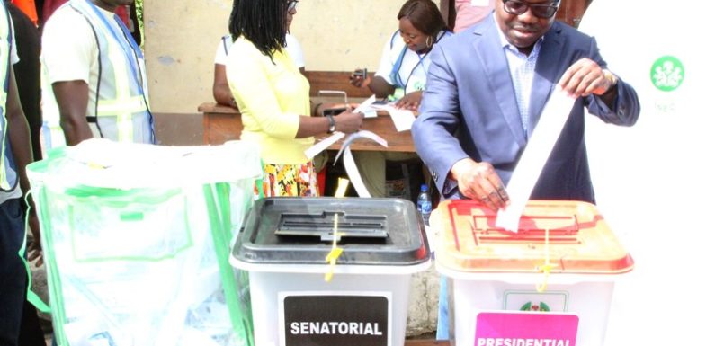 Delta: Uduaghan Votes, Expresses Satisfaction With Electoral Process