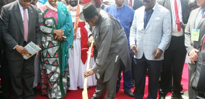 "$16Bn Gas City Project Will Provide Over 4M Jobs"  *Says Jonathan @ Ground-breaking Ritual In Delta