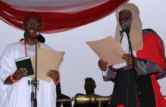 Okowa Sworn-In As Governor, Outlines Prosperity Programmes For Deltans