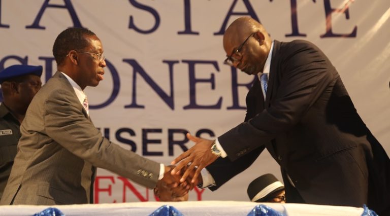 Gov. Okowa Pledges Zero Tolerance For Corruption, Sectionalism, Nepotism *Swears In Commissioners, Special Advisers