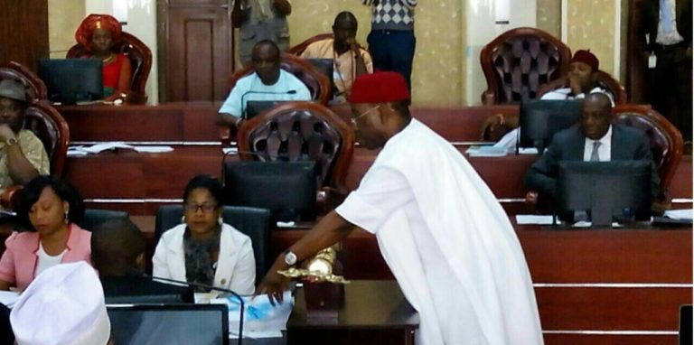 Okowa Presents N266 Bn Budget Proposal For 2016 Fiscal Year