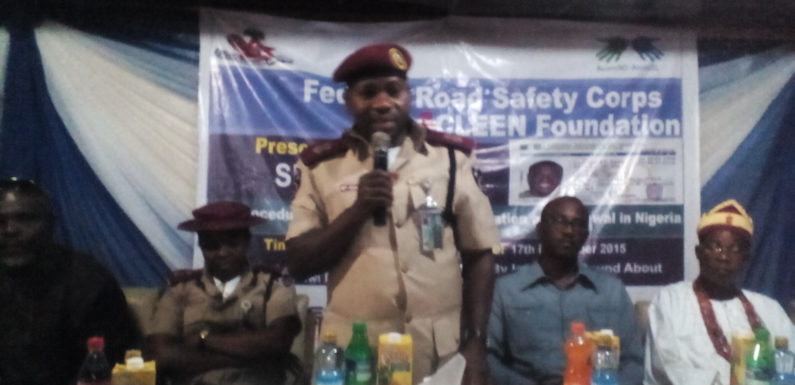 New Drivers' Licences: FRSC Holds Sensitization In Delta *As Kumven Warns Against Fake Licenses