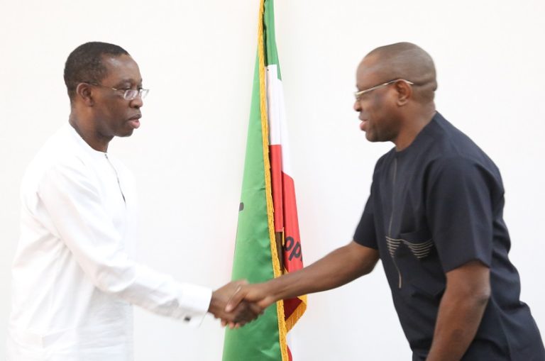 MSME FUNDS: Okowa Disburses N.1 Bn CBN Revolving Loan  *Inducts 16-Man Agric Marketing C'ttee