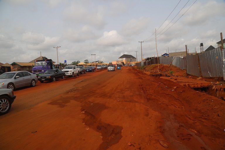 Gov Okowa Resumes Inspection of Projects. …Takes Steps To Fix Failed Sections Of Federal Roads