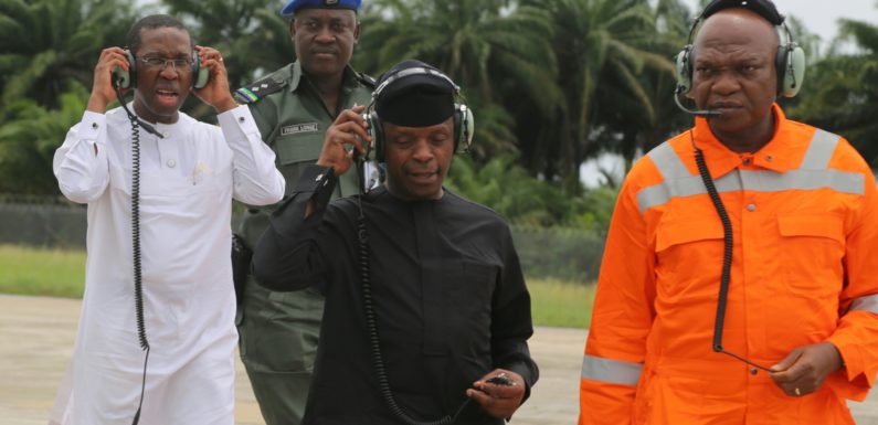 Pipeline Vandalism, Worst Kind Of Terrorism –Prof. Osinbajo ***Focados Export Terminal Begins Operations Soon- Okowa