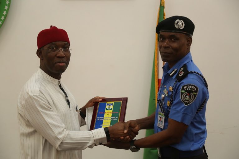 AIG VISITS DELTA: OKOWA PLEDGES TO ASSIST POLICE, OTHER SEURITY AGENCIES, CREATES 6 SPECIAL COURTS TO TRY KIDNAPPERS
