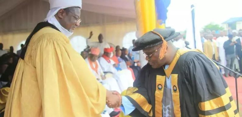 NAME Gets Atiku's Commendation, As He Bags Doctorate Degree **Ajimisogbe Vows To Mobilize Nigerians For Atiku