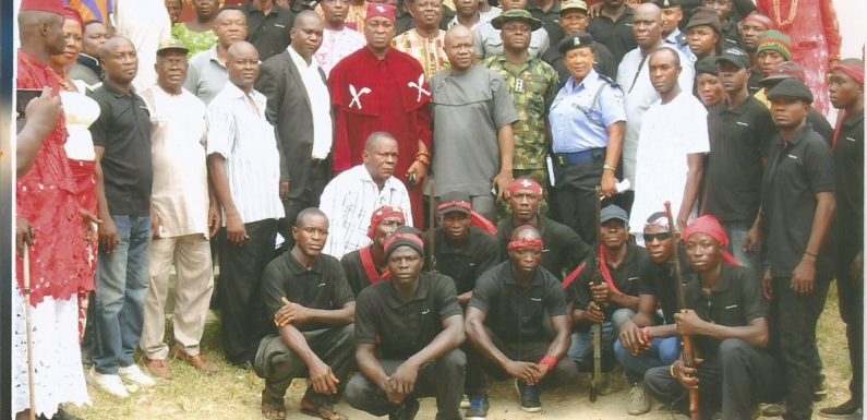 Royal Crime Fighter: Ozoro Monarch Inaugurates Security Outfit ***Warns Against Compromise