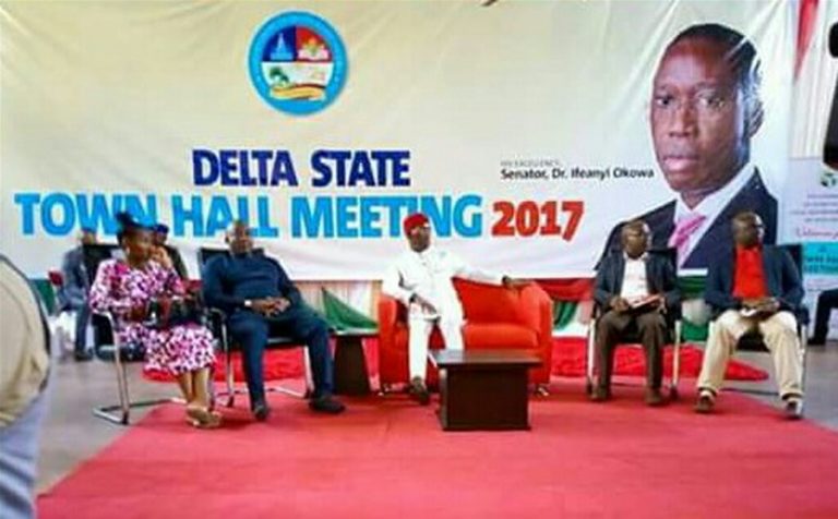 Bashorun Askia Lauds Gov. Okowa For Initiating Town HaIl Meetings *Commends Isoko People For Supporting Govt Policies