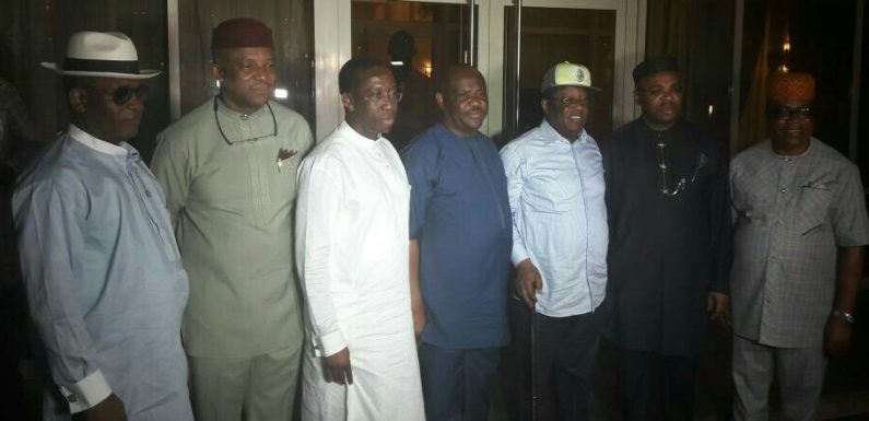 South-South, South-East Govs Insist On Nigeria’s Unity, National Interest  ***See Communique