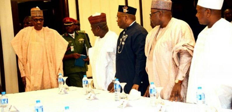 Buhari to governors: How can you sleep without paying workers?