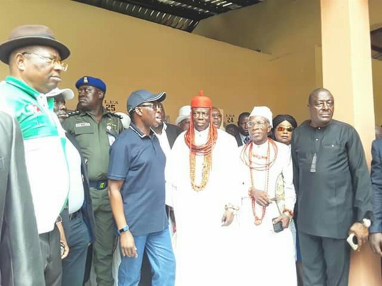 Orodje Of Okpe Lauds Gov. Okowa On Projects Delivery *As Okowa Resumes Town Hall Parleys, Inspects, Commissions Projects In Udu, Okpe