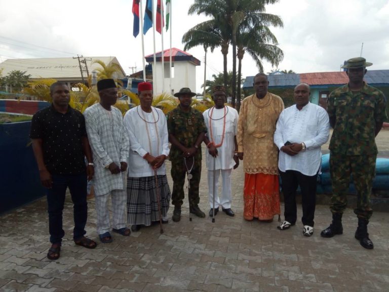 Riverine Security: Ijaw Communities Pay Thank You Visit To 19 Battalion, Koko
