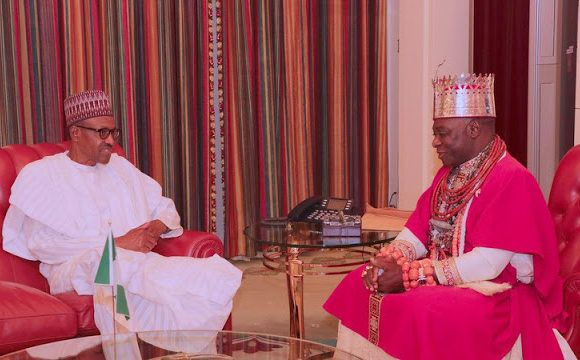 UGBORODO TO BUHARI: YOU HAVE BEEN DECEIVED BY OLU OF WARRI VISIT TO PRESIDENTIAL VILLA