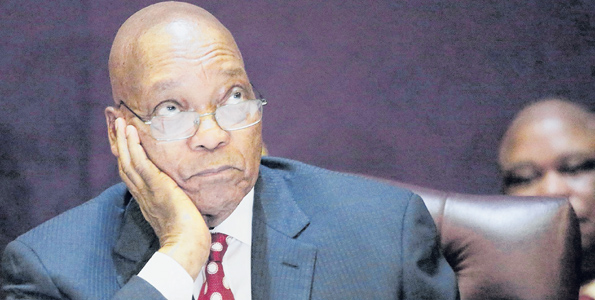 Al Last, Zuma Bows To Pressure ** Plans Exit