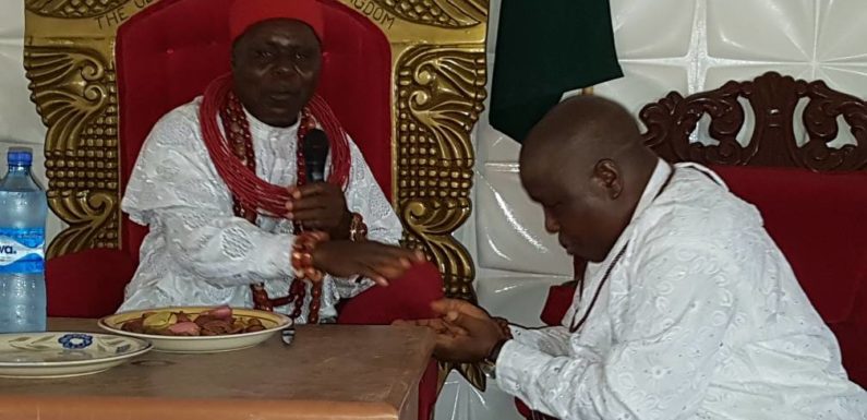THE GAINS OF HELPING PEOPLE: Bashorun Askia Becomes First Non-Indigenous Senior High Chief of Olomoro Kingdom