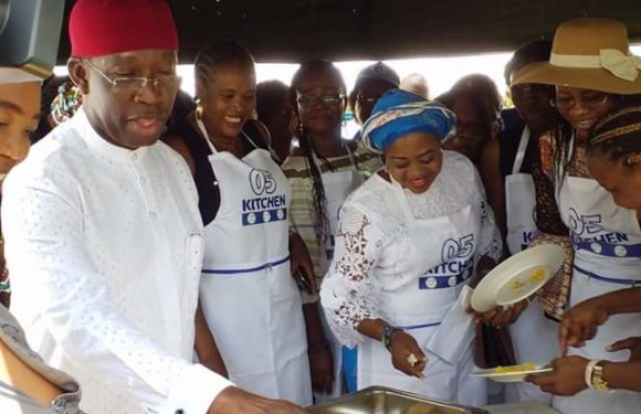 CHILDREN’S DAY: Gov Okowa And Wife Cook For Delta Children  **Urges Parents To Pay More Attention To Children