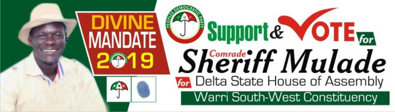 2019: House of Assembly Hopeful, Sheriff Mulade Solicits Supports Of Itsekiris