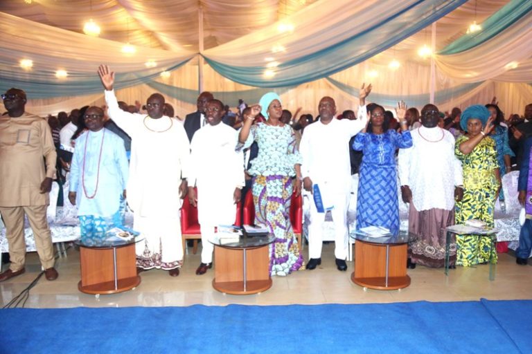 DEMOCRACY DAY: Okowa Assures Of More Projects  … As Deltans Gather In Asaba For Praise And Thanksgiving To God 