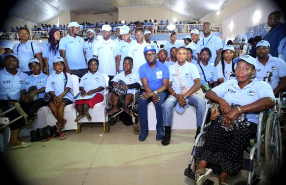 Empowerment: Gov. Okowa Inducts 745 Youths For STEP/YAGEP  **Seeks Public/Private Partnership