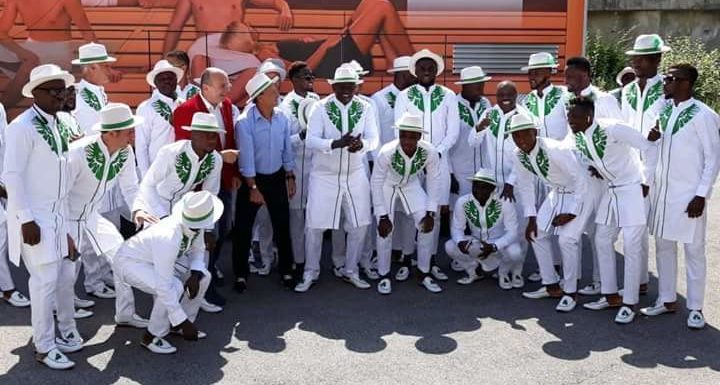 Despite Poor World Cup Play, Super Eagles Win “Best Fashion Team” Award In Russia