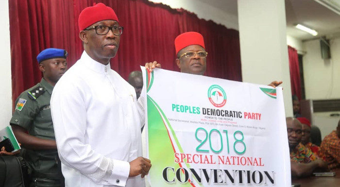 PDP National Convention: Party Leaders Disagree Over Venue  **As Gov. Okowa Heads Convention Planning C’ttee