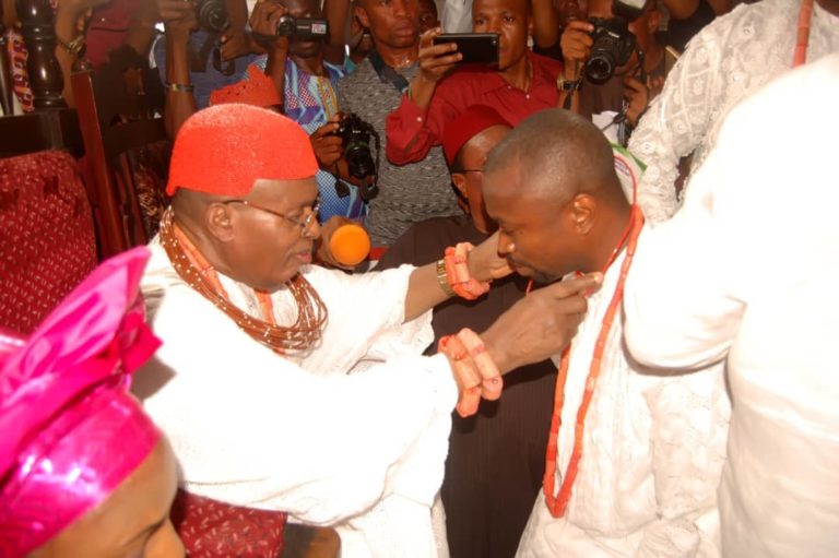Chief Edo Congratulates Igbide Monarch HRM Obukeni 1 On 44th Coronation Anniversary