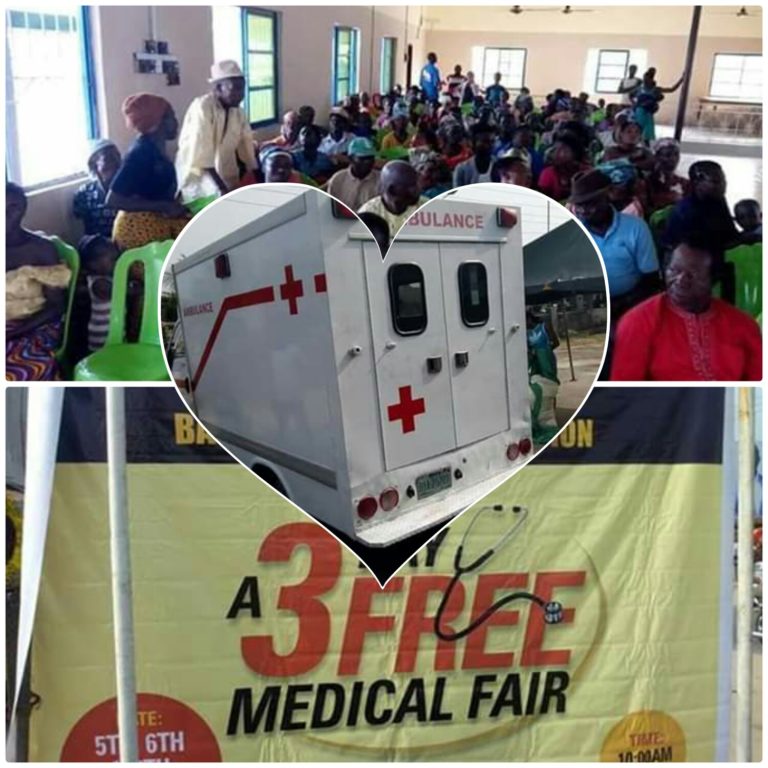 Bashorun Askia Foundation Free Medical Fair Kicks Off In Delta  ***As Gov. Okowa Hails Humanitarian Gesture