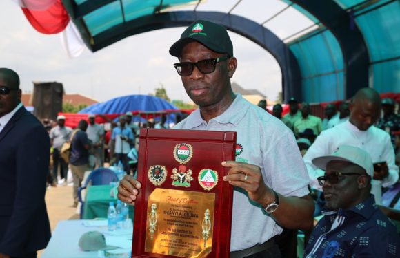 WORKERS’ DAY: Okowa Set To Pay New Wage   *Presents Car To Civil Servant Who Returned N53m To Govt
