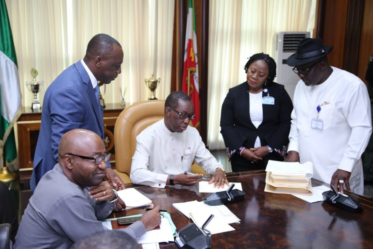 Gov. Okowa Signs 6 Bills Into Law … Creates Warri/Uvwie, Environs Devt Agency …Tackles Water, Sanitation Challenges