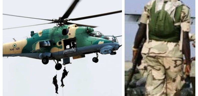 TERRORISTS SUFFER LOSSES IN NORTHERN BORNO **AS NAF DESTROYS HIDEOUT AT ARRINNA CIKI