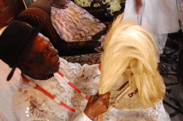 FLOODING: Uzere Community Celebrates Pa Ogor Amadhe’s Return