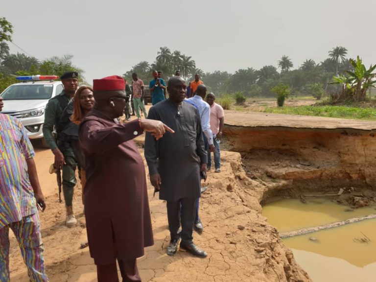 DESOPADEC Boss Bashorun Askia Leads Officials On Project Inspection In Isoko Nation